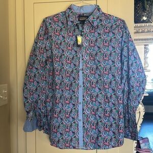 Cremieux long sleeve men’s shirt size M